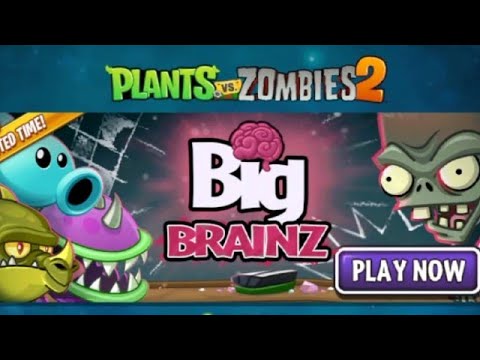 Big Brains| Piñata Party| August 18, 2021| Plants Vs Zombies 2