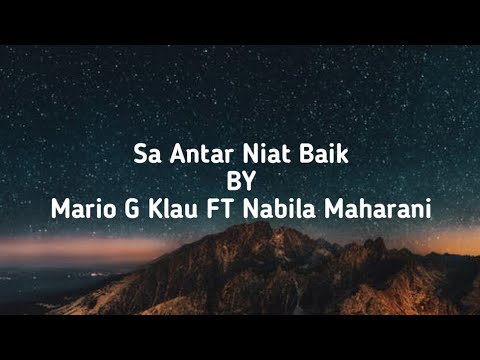 Lagu Terbaru 2022 #Sa antar niat baik