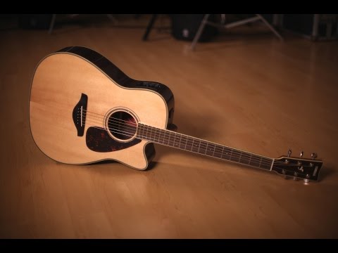 Yamaha FGX730SC Acoustic Electric Guitar Demo