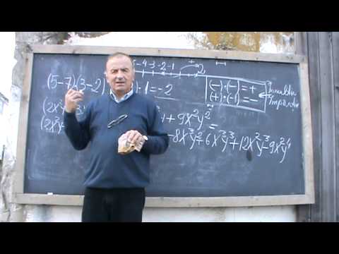 9/9 Lectia 1 - Numerele - Matematica pe intelesul tau cu Proful Online Ioan Ursu semnele algebra
