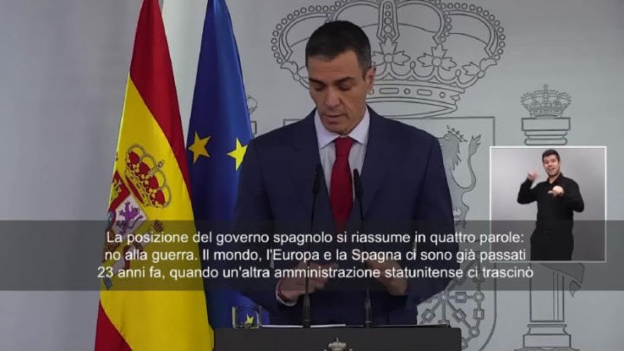 Crisi Golfo, Sanchez risponde a Trump su no uso basi in Spagna: Non ripeteremo errori dell'Iraq