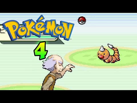 Let's play Pokémon Blattgrün Part 4 - Der Opa zeigt uns wie man fängt