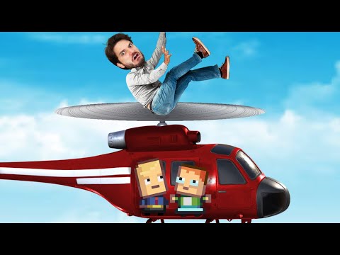 OS ALUNOS TENTARAM FUGIR DA ESCOLA DE HELICÓPTERO E UM DESASTRE ACONTECEU! - Kindergarten 3