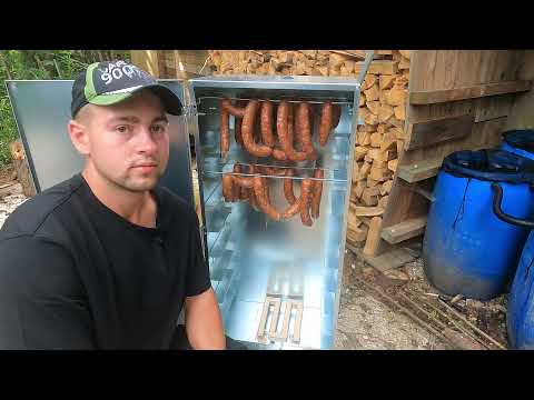 Paprika Knacker selber machen und räuchern