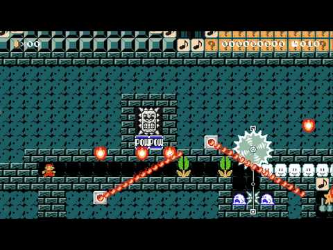 恐怖のスクロールSPEEDRUN！！10 sec by メタルベアーズ - SUPER MARIO MAKER - NO COMMENTARY 1AW