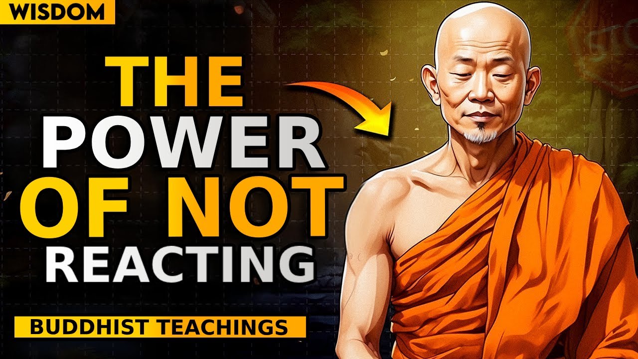 Power of Not Reacting | How to control your emotions | Buddhist Wisdom | Buddhism in English | Zen