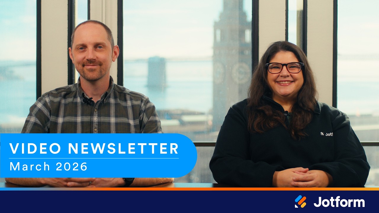 March 2026 | Announcing Jotform AI: Form Creation is Now a Conversational Experience