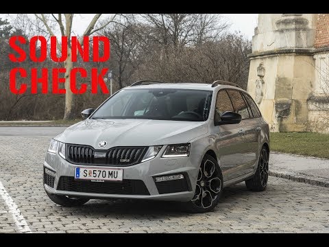 Škoda Octavia Combi RS 245 Soundcheck