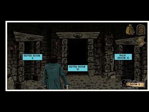 Lovecraft Quest : Cthulhu Rising , Android Puzzle Escape Room Gameplay No Commentaries