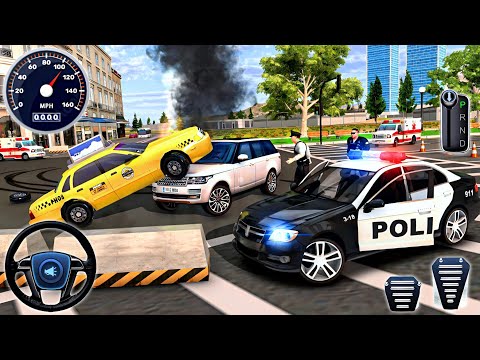 US Police Car Driving Chase Simulator - New Open World Car Driver Multi-Storey 3D: Android Gameplay
