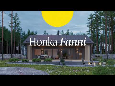 Honka Fanni | Log house tour | Hirsitalokierros