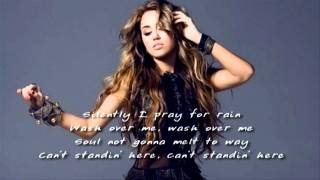 Miley Cyrus - Burned Up The Night - Lyrics - (DEMO) - New Song 2011