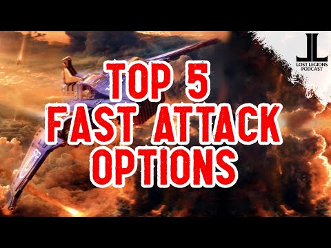 TOP 5 Legion Fast Attack choices - The Horus Heresy