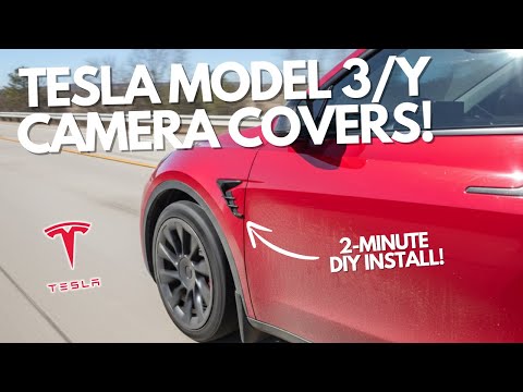 Tesla Model 3/Y Side Camera Covers: Easy 5-Minute Installation Guide
