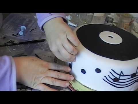Record Cake  for musician