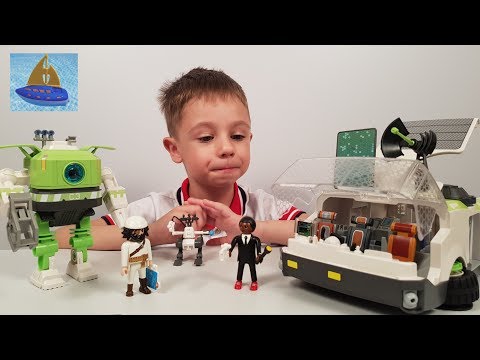 Игровой набор Супер Четверка | История про Космолет Хамелеон с Джином | Видео Игрушки из мультика