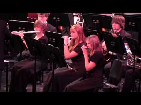 MBHS Symphonic Band plays "I Saw Three Ships."  Holiday Program 2013.