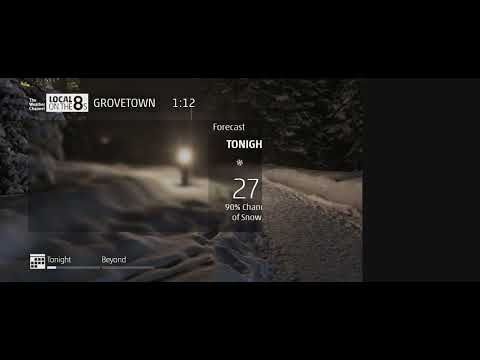 Intellistar 2 SD.  Grovetown, GA.    Winter Weather Advisory.    (1/21/22)