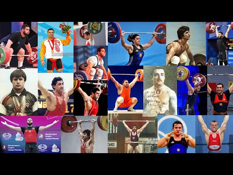 Armenian weightlifters who won medals at the European, World and Olympic Games