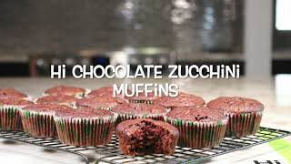 Hi Chocolate Zucchini Muffins