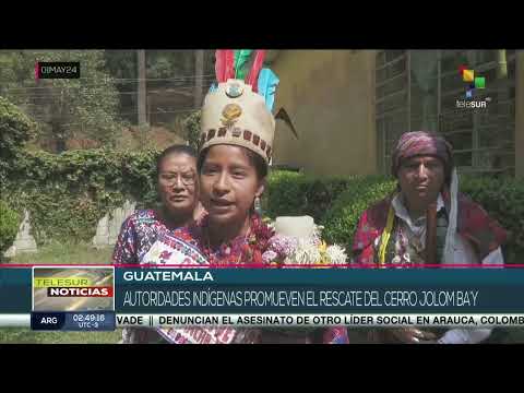 Autoridad Indígena en Guatemala se une para proteger bienes colectivos
