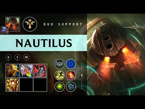 Nautilus Support vs Poppy - EUW Challenger Patch 25.23