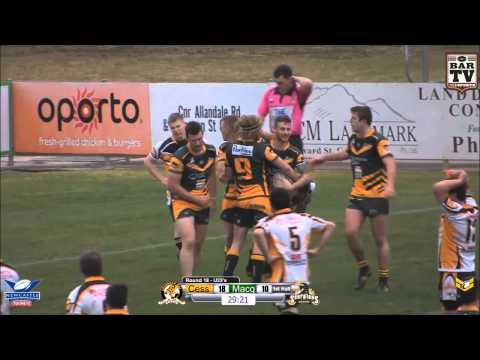 2014 Real NRL Round 18 Under 23's Highlights - Cessnock v Macquarie