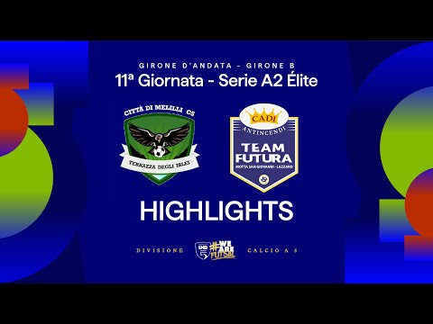 Città di Melilli-Cadi Antincendi Futura 6-5 | Highlights | Matchday 11 | Serie A2 Elite 25/26 - B