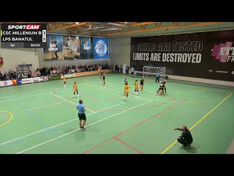 CSC Millenium Giarmata B - LPS Banatul 18 octombrie 2025 repriza 1 handbal Junioare 3 
