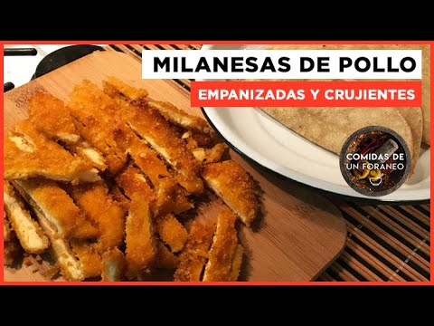Pollo Empanizado con amaranto crujiente