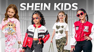 SHEIN KIDS TRY ON HAUL | SHEIN SPRING TRY ON HAUL | SHEIN HAUL | THE DYNAMIC FAMILY..