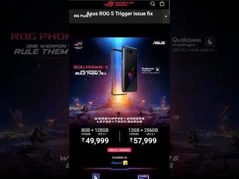 Solution to fix ASUS ROG 5 Trigger Issue | Asus Rog 5 | Asus Rog 6 | Gaming