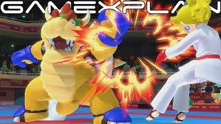 Karate, Surfing & Skateboarding in Mario & Sonic Tokyo 2020 Olympic Games DIRECT FEED Gameplay