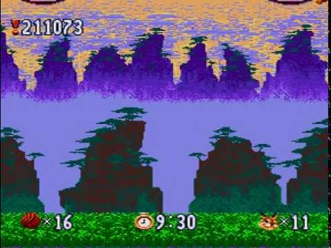 Bubsy in : Claws Encounters of the Furred Kind Super Nintendo