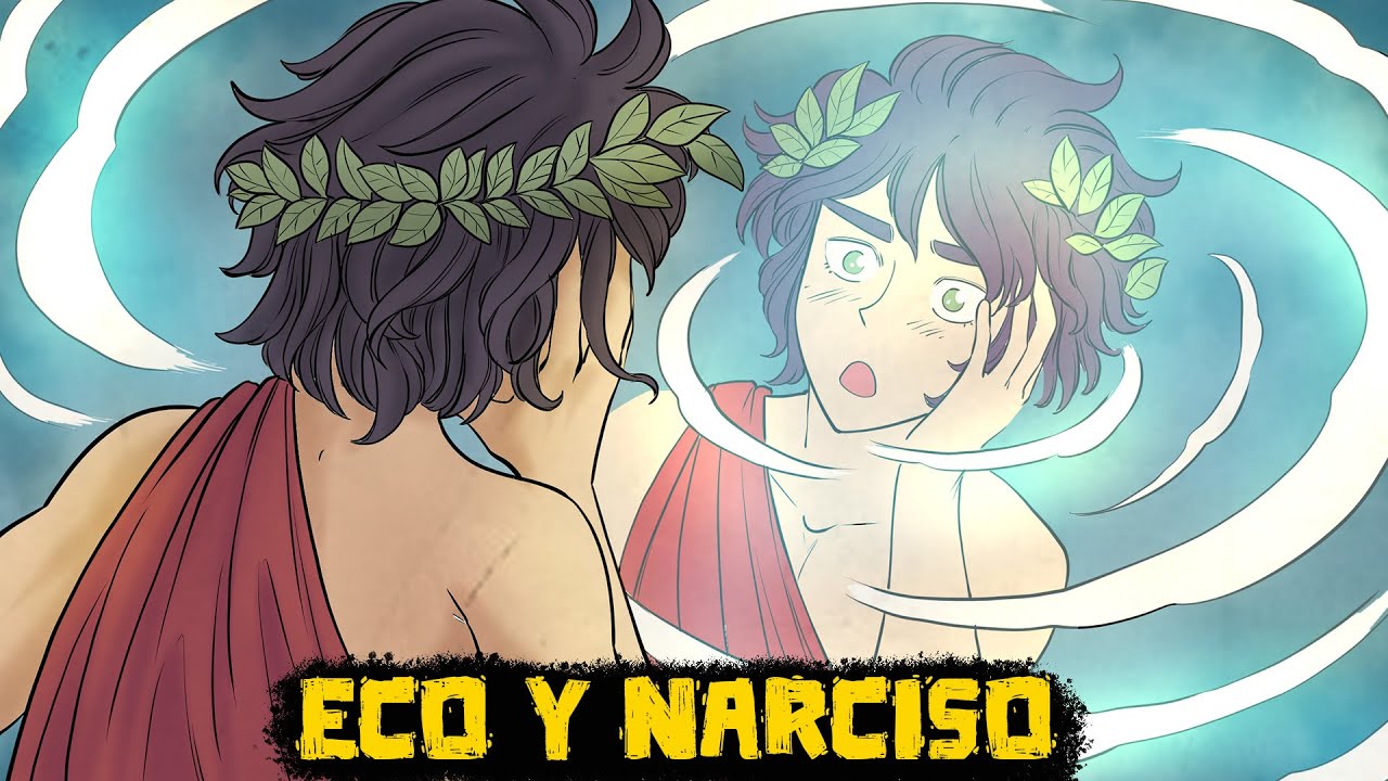 Eco y Narciso: La Historia del Hombre que se Enamoró de Sí Mismo - Mitología Griega-Mira la Historia