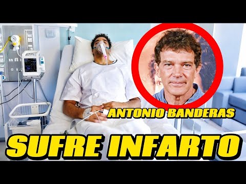 ¡ÚLTIMO MINUTO! ANTONIO BANDERAS sufre INFARTO FULMINANTE en pleno entrenamiento