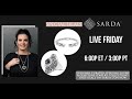 SARDA™ Live March 29, 2024. Sterling silver and gemstone jewelry with designer Janyl Sherman.