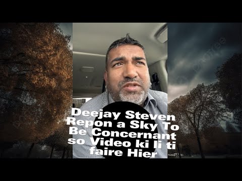 Deejay Steven Repon a Sky To Be Concernant so Video Viral Hier #moris #tiktok #facebook #ai