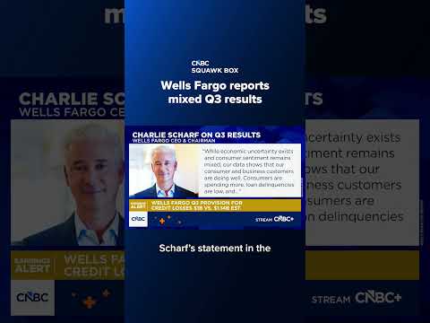 Wells Fargo reports mixed Q3 earnings