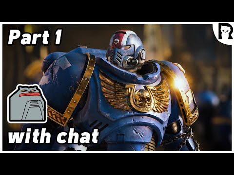 Lirik plays Warhammer 40,000: Space Marine 2 [PART 1]