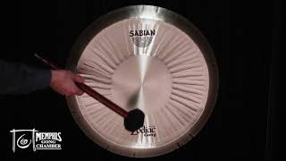 Video thumbnail for Sabian 26" Zodiac Gong (52605 stock) by Memphis Drum Shop