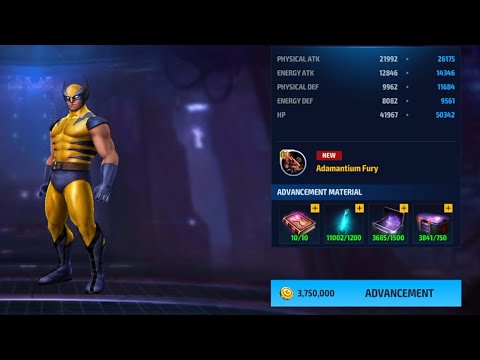 Wolverine tier3 upgrade cost mff - Marvel future fight #marvel #marvelfuturefight  #games #games