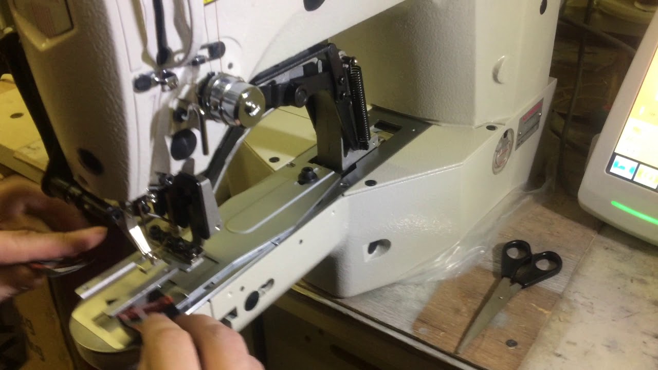 Закрепочная машина для сшивания резинки встык AURORA A-1904 (прямой привод)