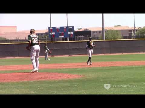 Robert Puason Infield - SS, Oakland Athletics (2019 Instructs)