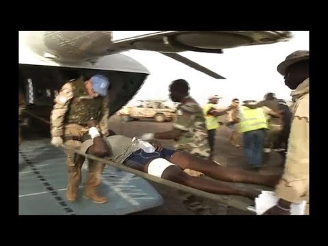 Mali: les blessés des récents combats arrivent à Gao