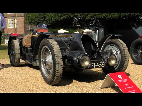 Bugatti Type 59 Sport | Start Up + Revs + Driving | London