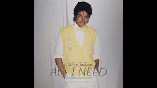 Michael Jackson - All I Need (Udio AI)
