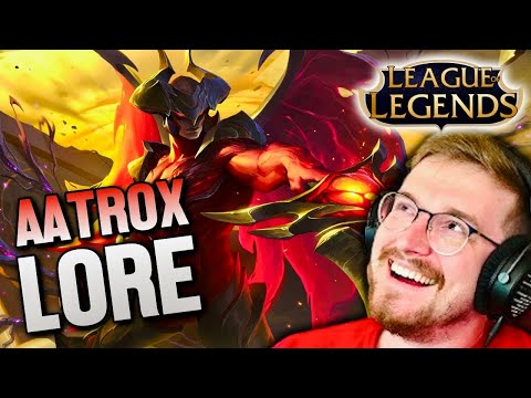 WoW Lore Nerd Learns About AATROX, THE DARKIN BLADE!