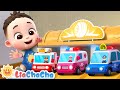 Vroom Baby Has A Parking Lot EP29 Baby Car Song Nursery Rhymes Baby Songs LiaChaCha