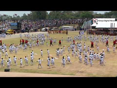 Pupils steal the show during Mashujaa Day 2022 celebrations at Uhuru Gardens!!
